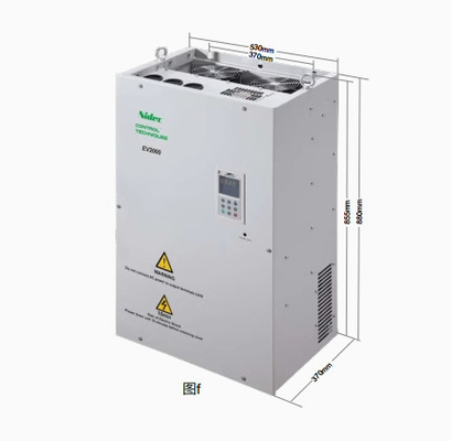 Nidec Emerson konverter frekuensi EV2000-4T0750G 75KW baru
