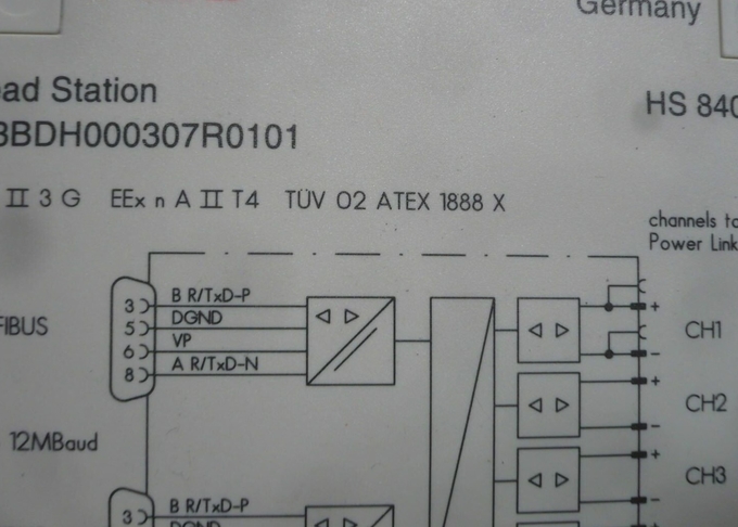 Merek ABB 3BDH000311R0101 HS840 Servo Motor Merek Baru Asli 0