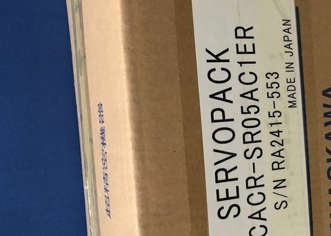 CACR-SR05AC1ER SERVO CONTROL CACR-SR SERI SERVOPACK CONTROLLER CNC/ROBOTICS AXIS CONTROLLER 200 VAC 5 KW. 0